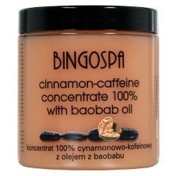 BINGOSPA KONCENTRAT CYNAMON KOFEINA OLEJ BAOBABU 250 g